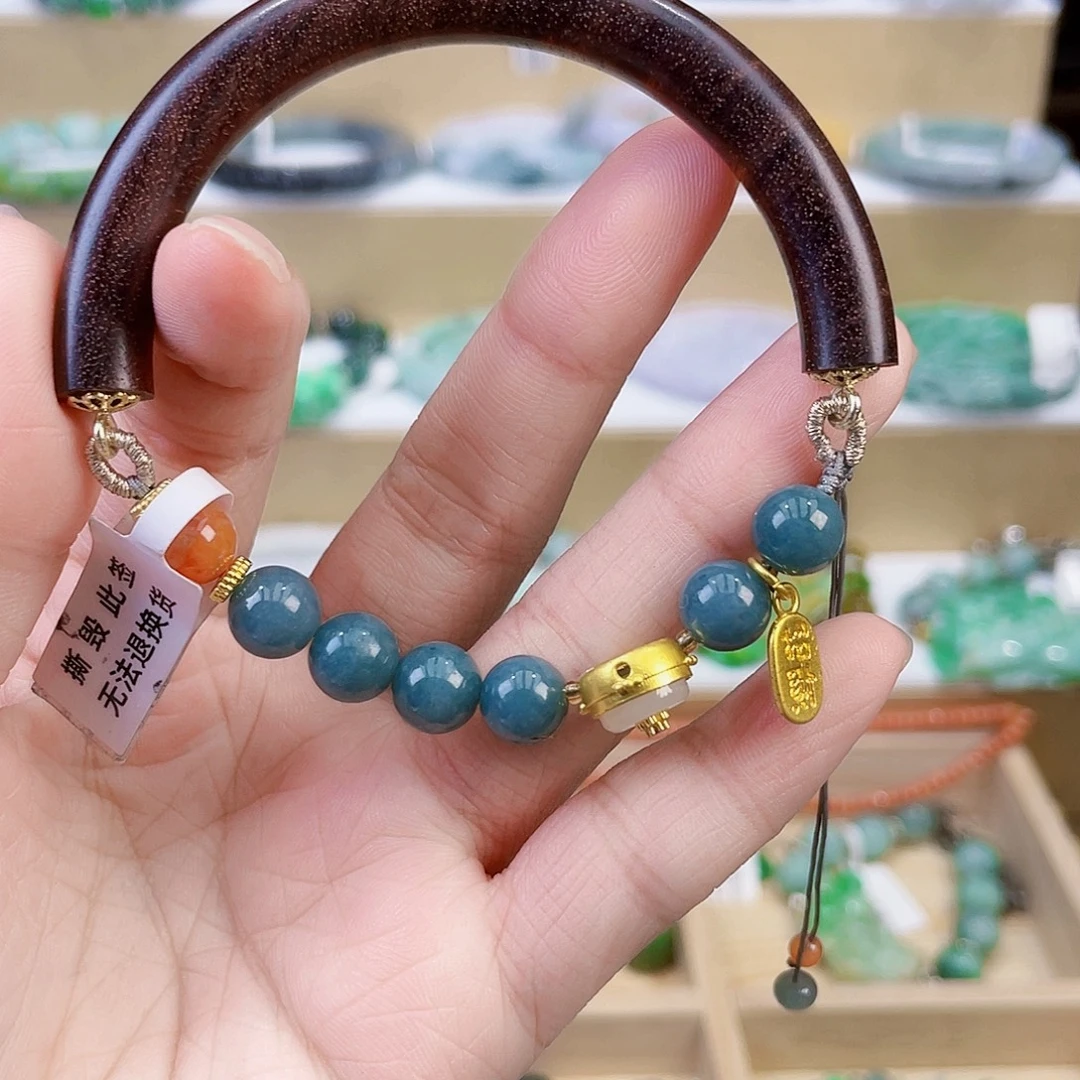 翡翠未镶嵌手链手链