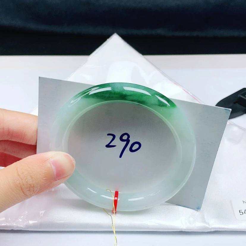 【闪购商品】翡翠手镯未镶嵌54圈