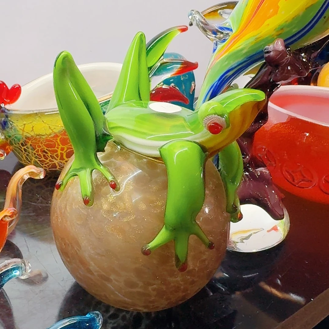 摆件琉璃岛上有个叫小