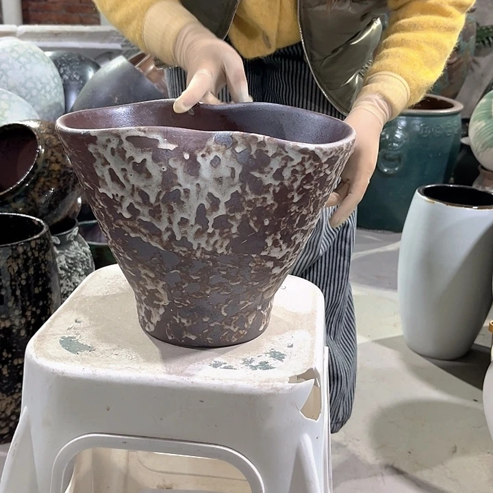 正品口27高22花盆