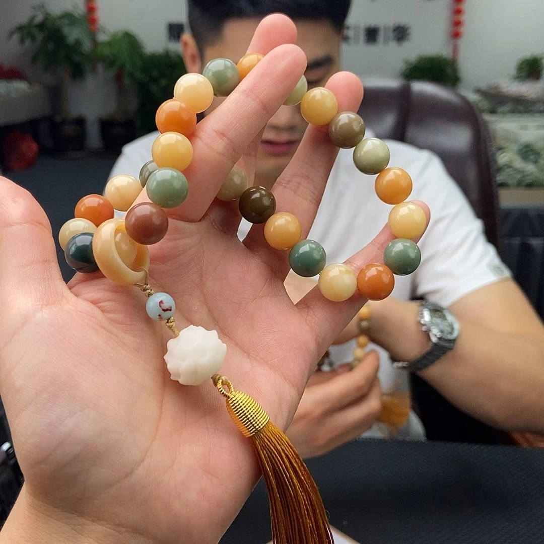 菩提根/象牙果把件颜色多样性发拍一发一