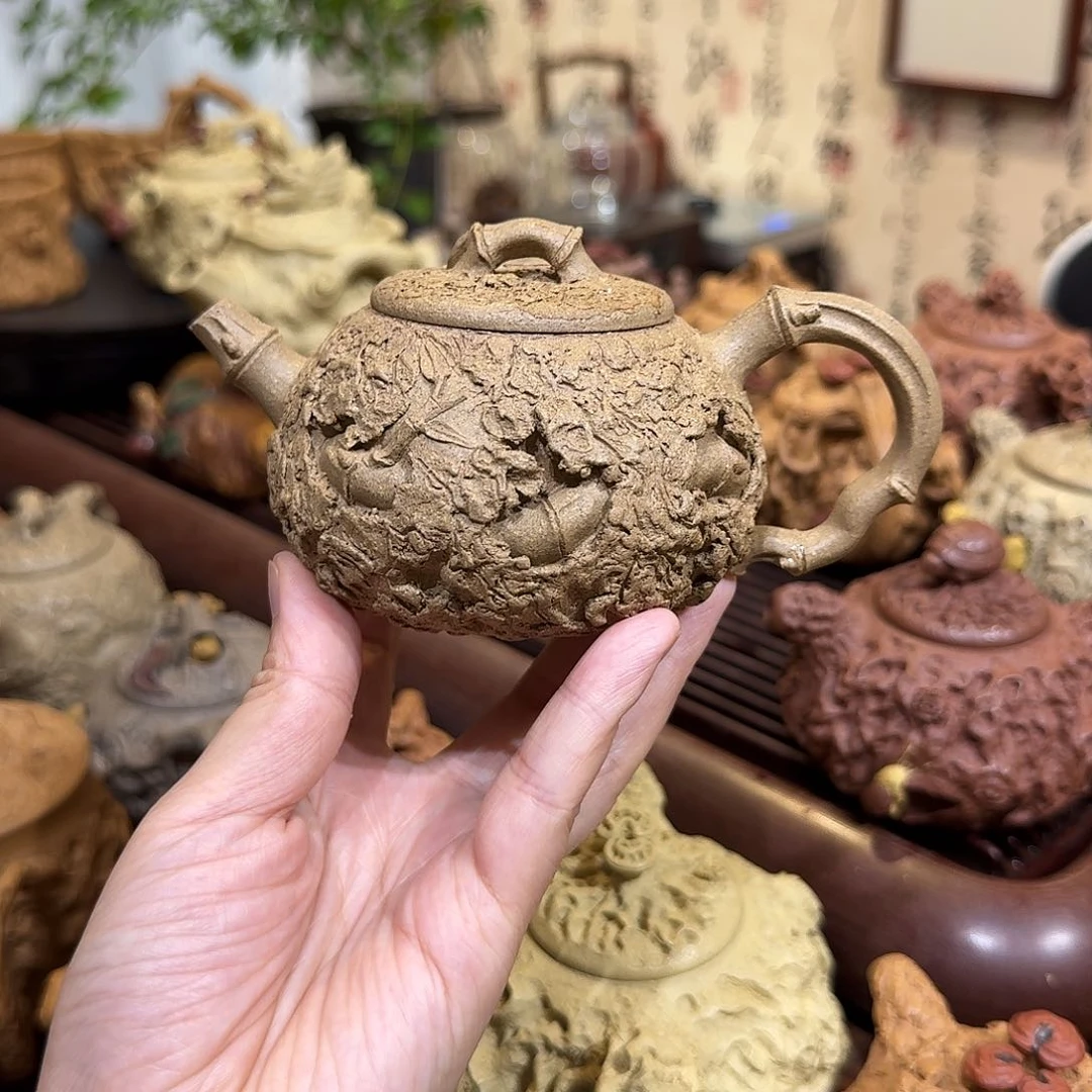 茶壶紫砂芝麻段供春