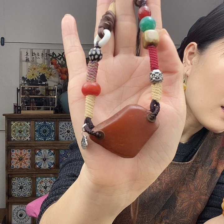 蜜蜡项链未镶嵌项链