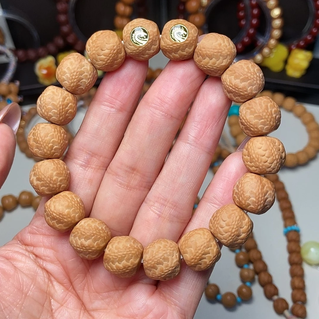 手串猴头核桃猴头巨蟒灵蛇尺寸14左右