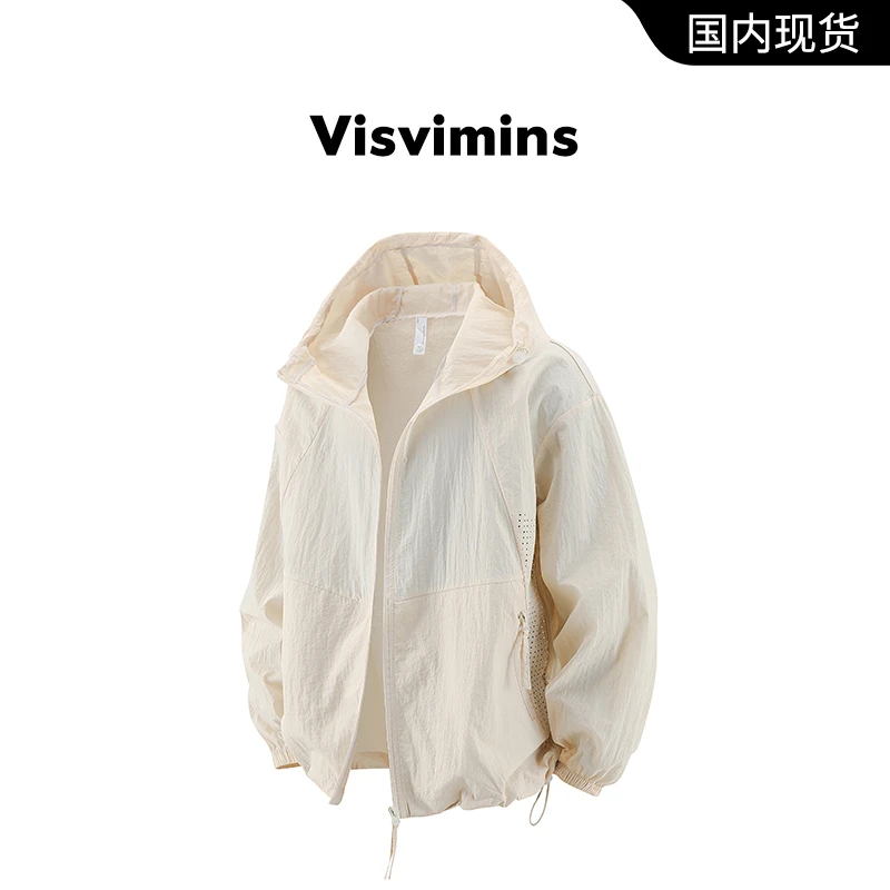【商场撤柜】Visvimins情侣防晒衣男夏潮牌防晒服薄防紫外线外套