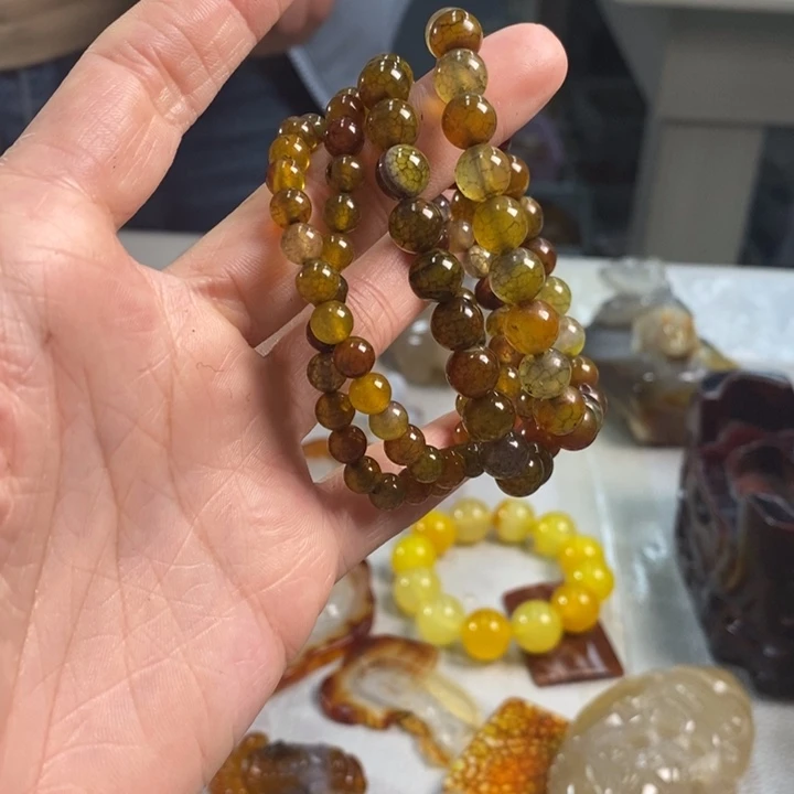 玛瑙/玉髓吊坠(不含链)未镶嵌