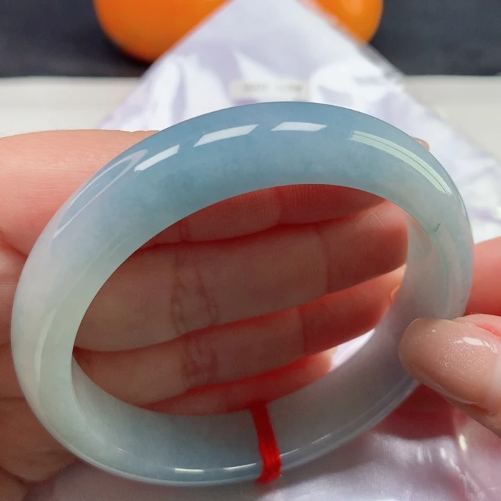 翡翠手镯未镶嵌半山水5758