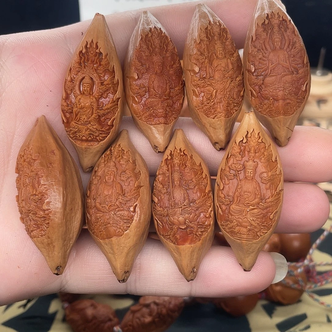 橄榄核手串/手链九龙万佛