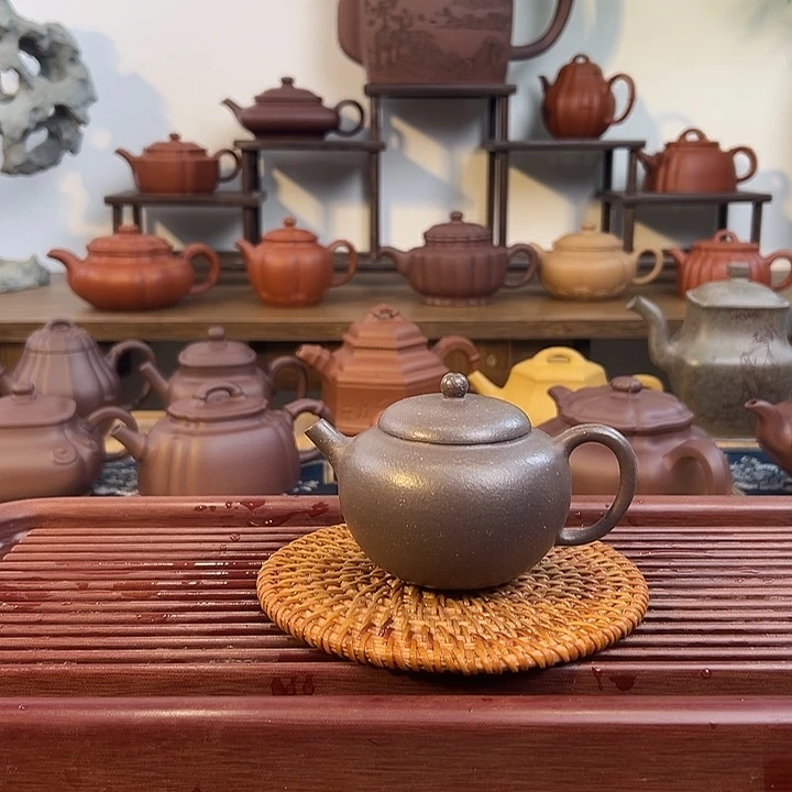 琉璃手工艺品紫砂壶