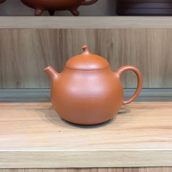 紫砂茶壶茄瓜降坡泥