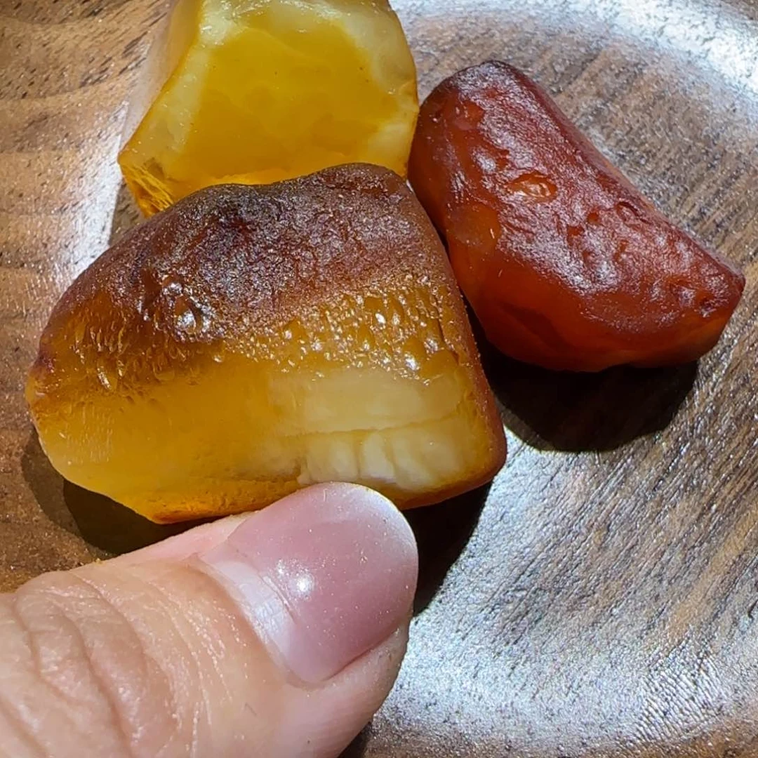 定制琥珀未镶嵌悄*雾专属定制