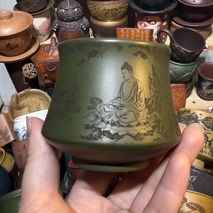 茶杯紫砂宜兴紫砂主人杯