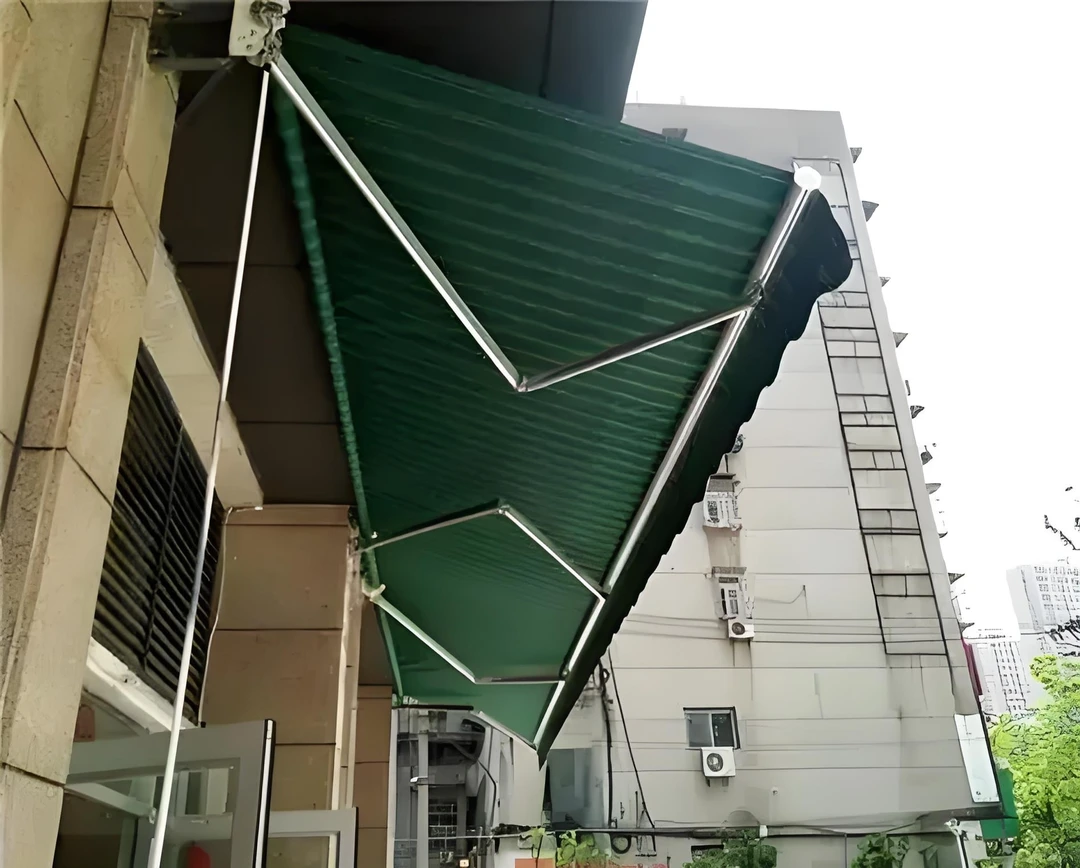 遮阳棚折叠伸缩式手摇加厚收缩遮阳蓬阳台遮阳棚折叠伸缩式雨棚