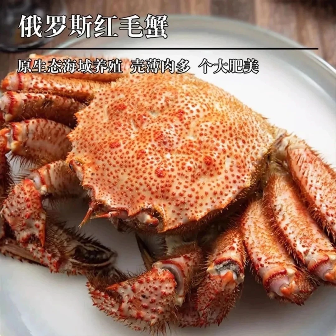俄罗斯大毛蟹 个别掉腿