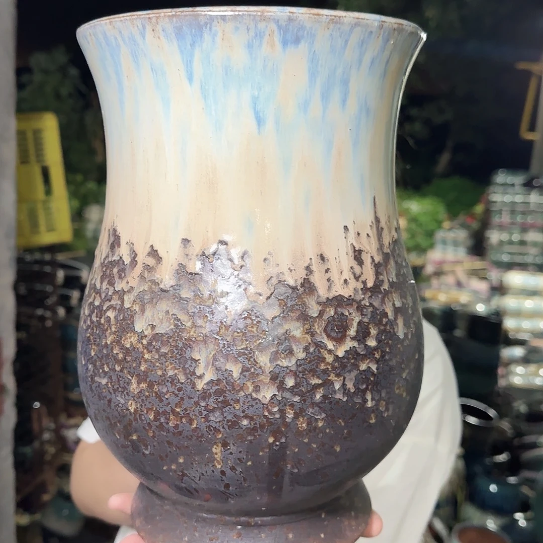 紫砂花盆高30口20