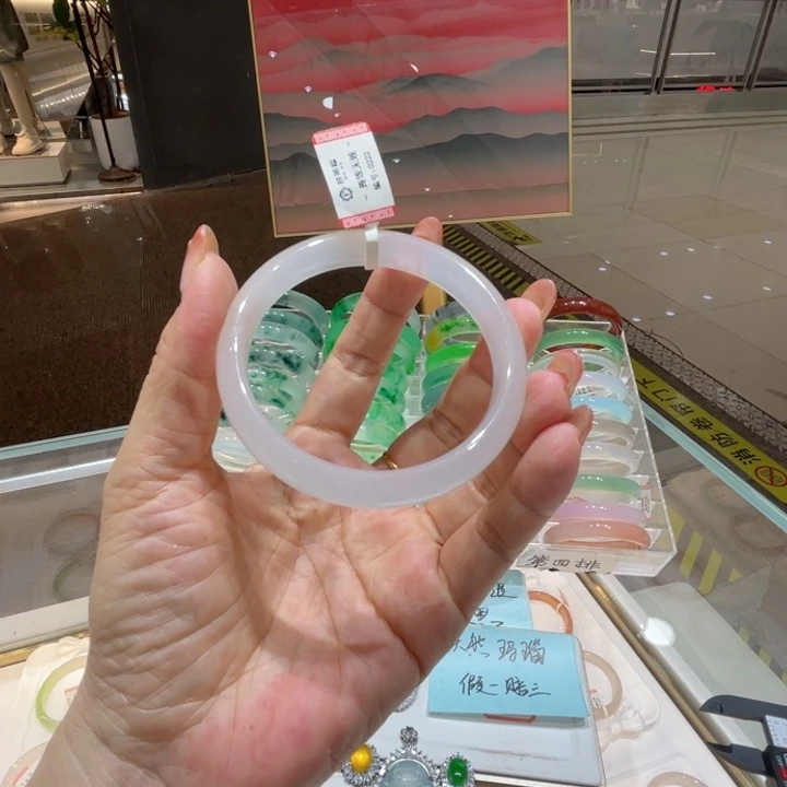 翡翠手镯未镶嵌0222手镯