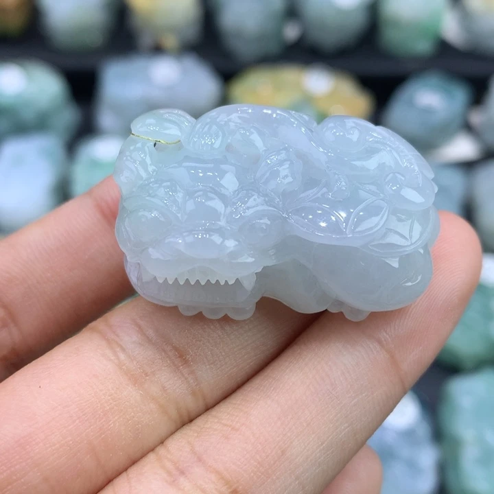 翡翠未镶嵌颈饰天然缅甸翡翠