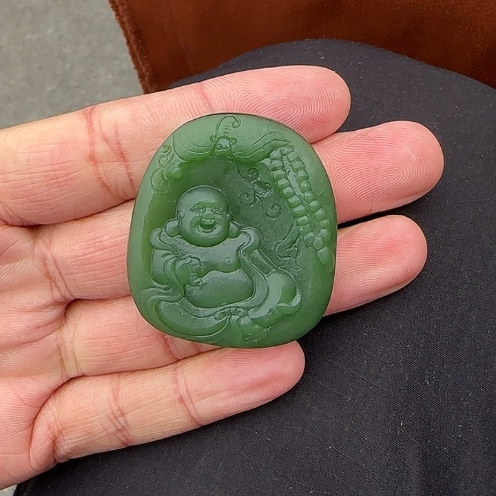 和田玉（碧玉）未镶嵌颈饰