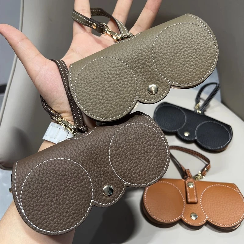 【眼镜收纳包】太阳眼镜收纳包便携式女墨镜盒眼镜保护套随身时尚