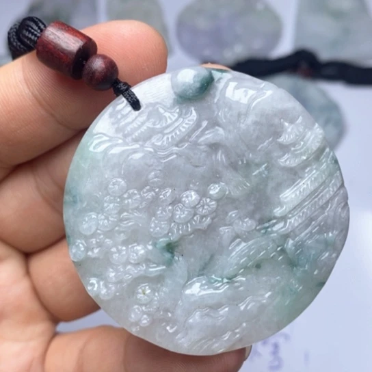 颈饰未镶嵌翡翠翡翠