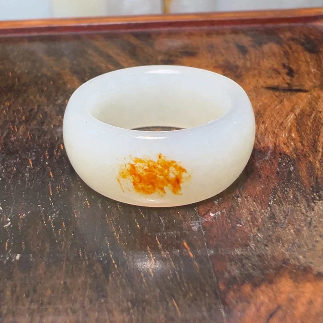 和田玉未镶嵌戒指