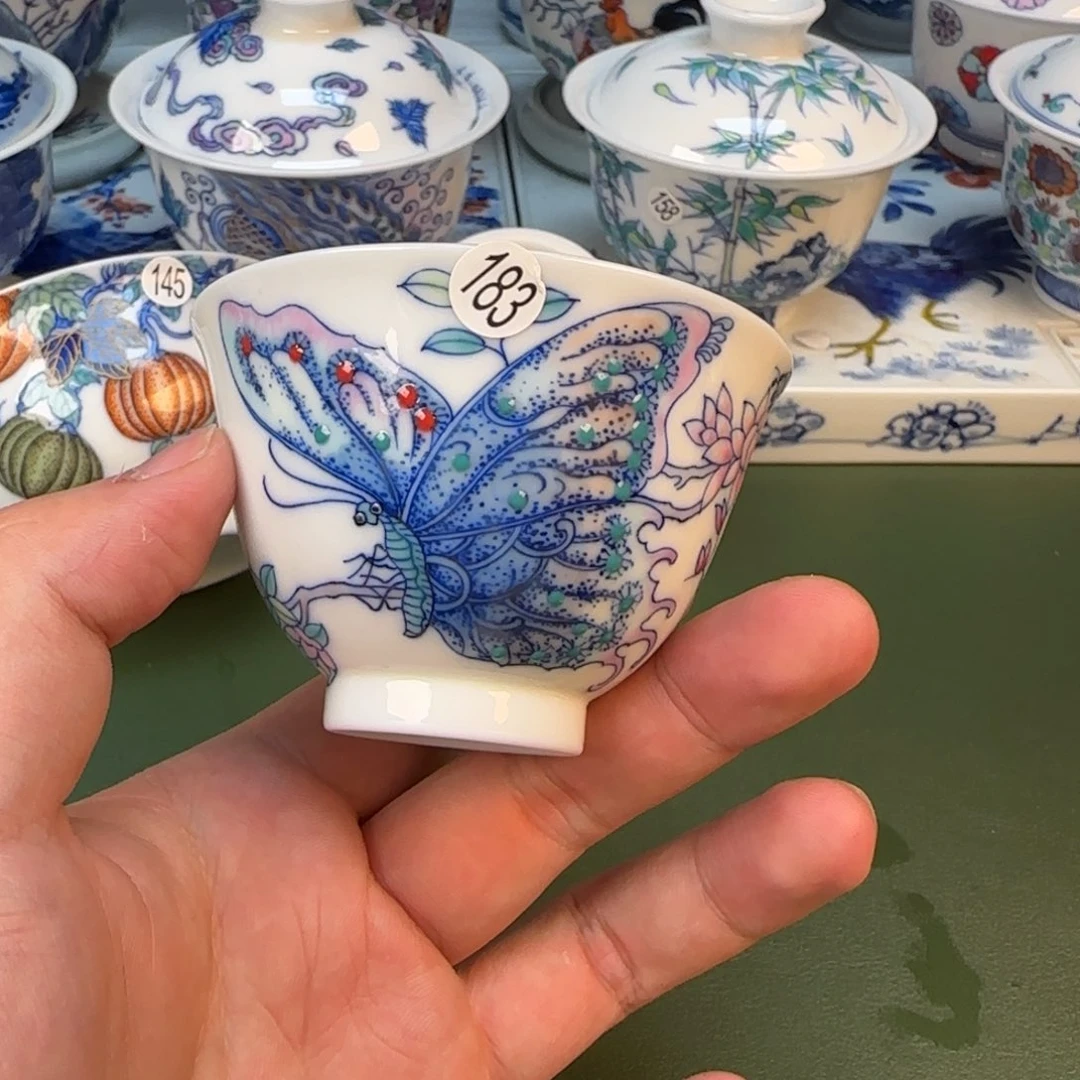 彦祖纯手工手绘茶具183