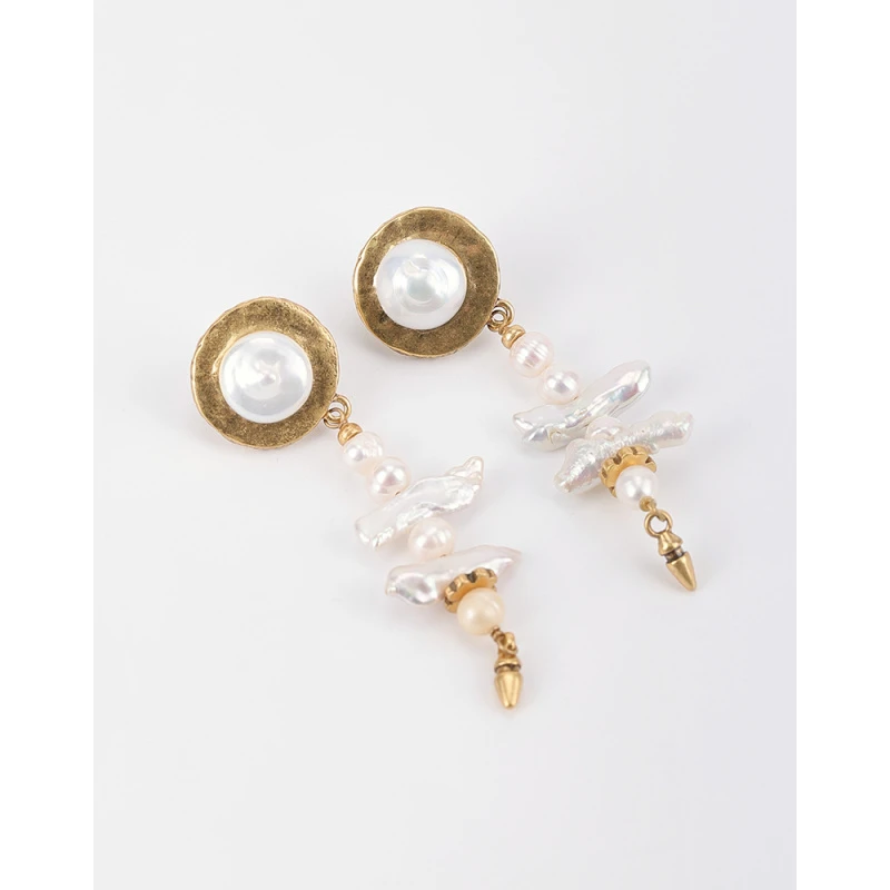 铜合金树脂耳饰 铜合金欧美精工耳饰B031