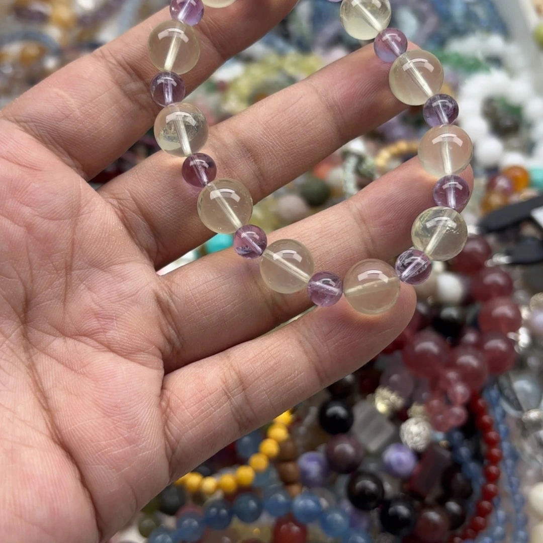 手链水晶银S925镶嵌