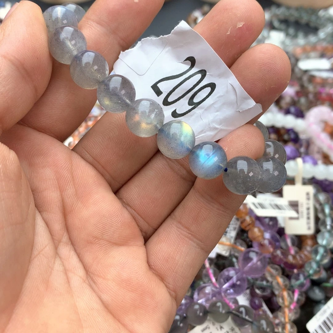 【闪购商品】拉长石手链未镶嵌手链