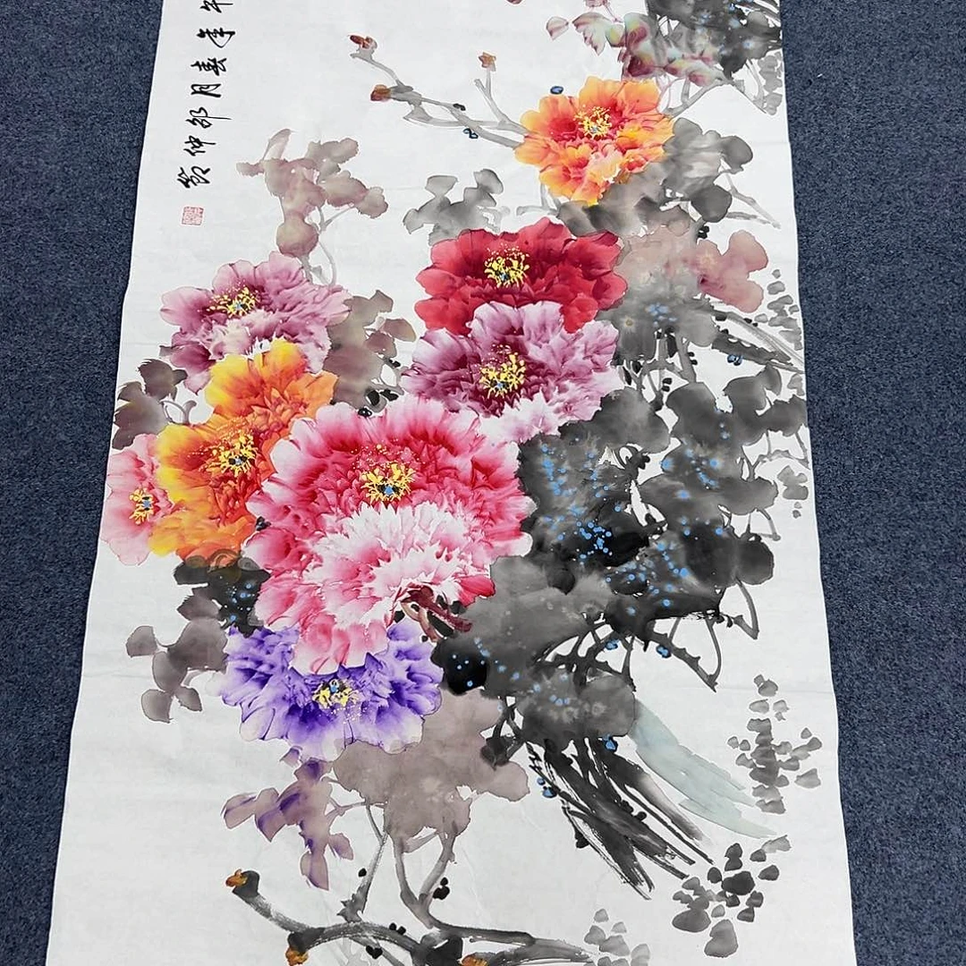 国画国画作品纯手绘