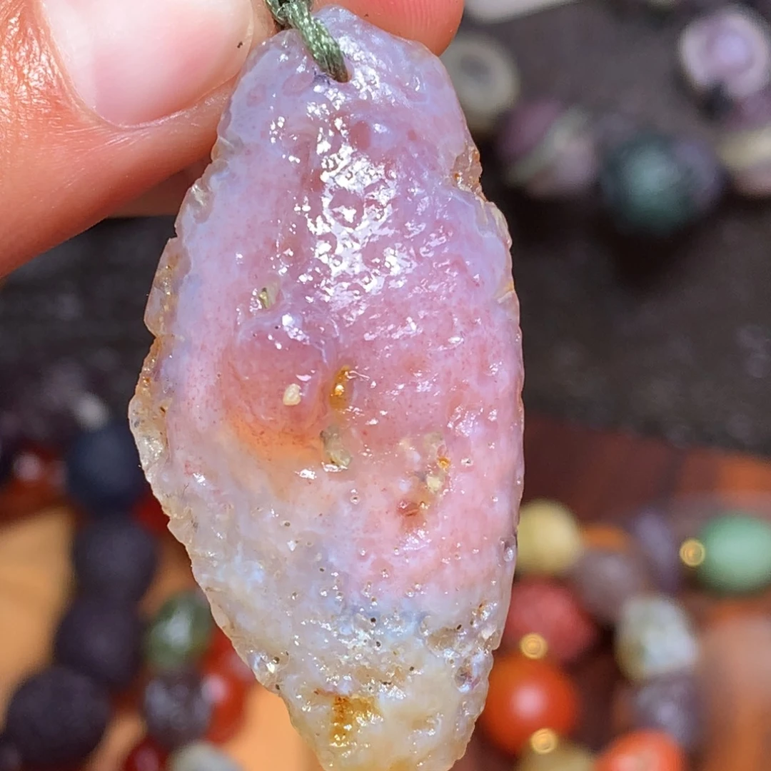 未镶嵌玛瑙/玉髓珠宝半成品