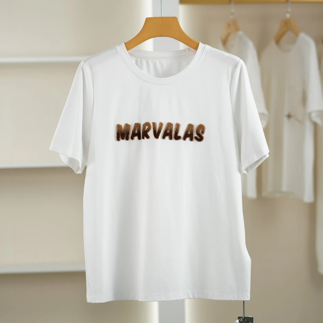 麦迪尚品【曼】50601168 夏季简约短袖T恤衫