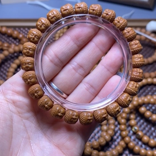 猴头核桃吊坠精工宝宝佛全品