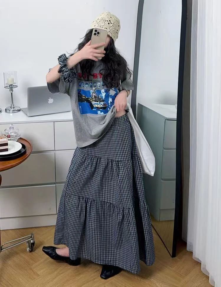 203～时尚女童夏季套装（带发圈哦可穿亲子装）