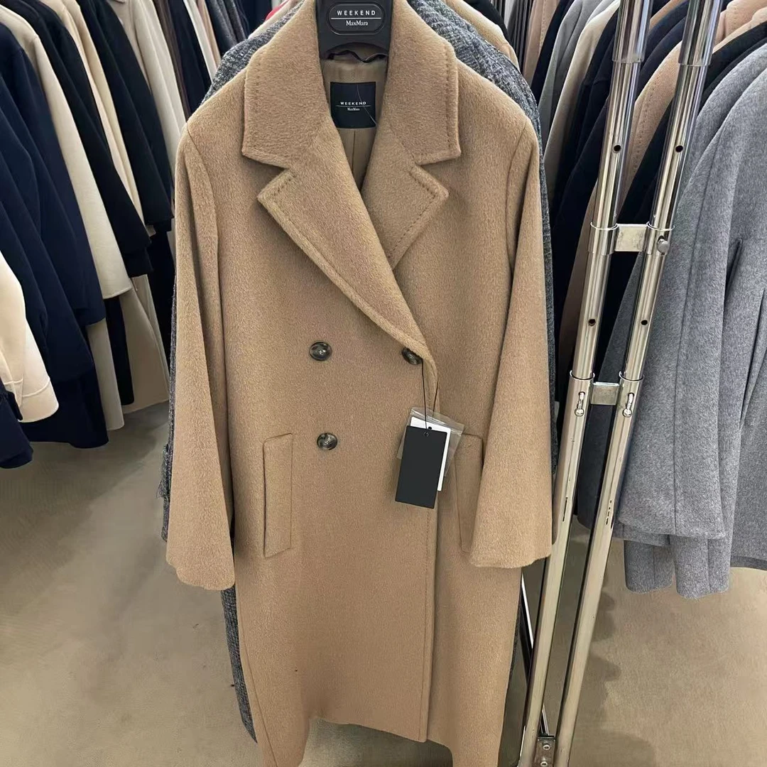 未使用 MaxMara ZUFOLO 双排扣大衣外套