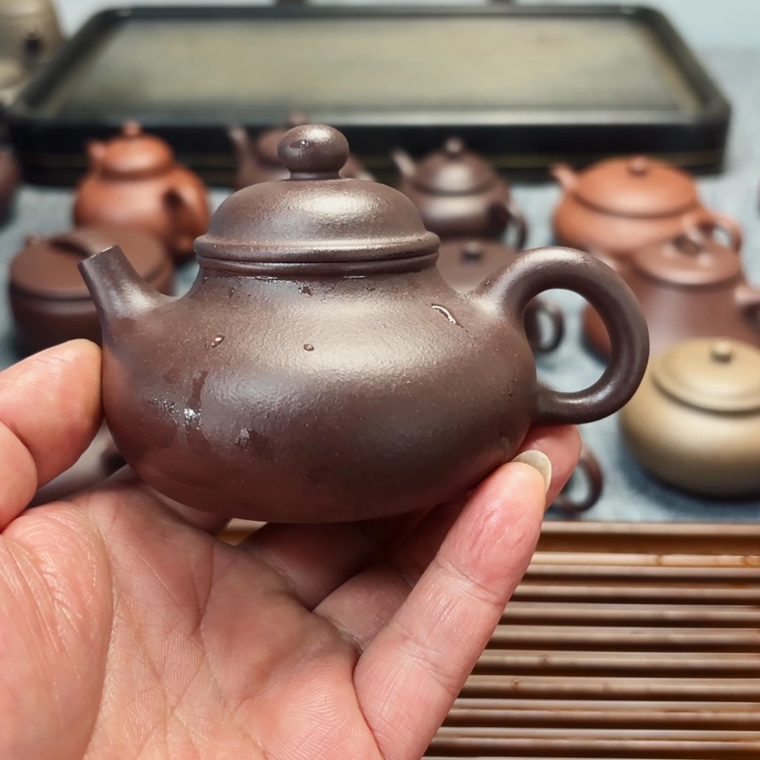紫砂茶壶全手工容天