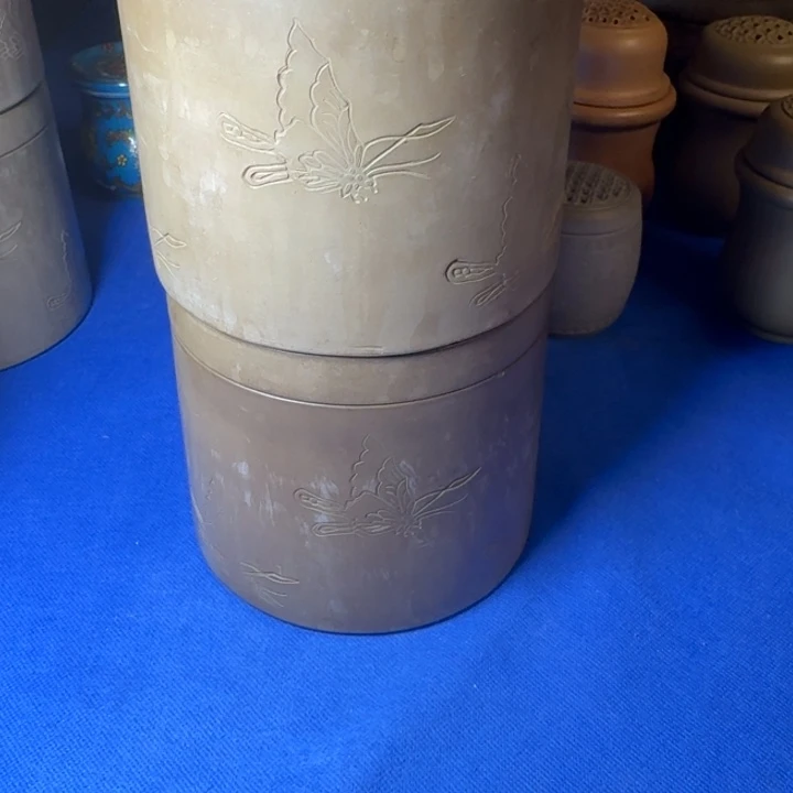 蟋蟀蛐蛐养盆130口径2只