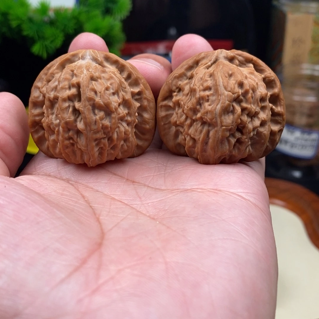 把件文玩核桃白狮子42