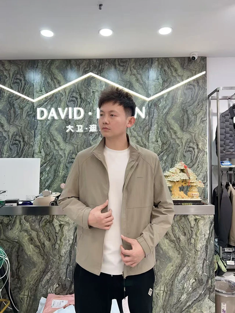 男士立领夹克5016