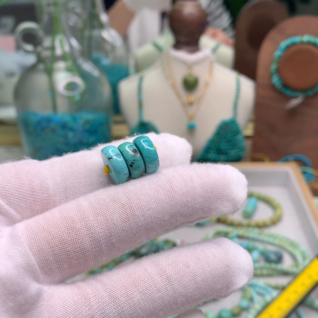 绿松石未镶嵌配饰