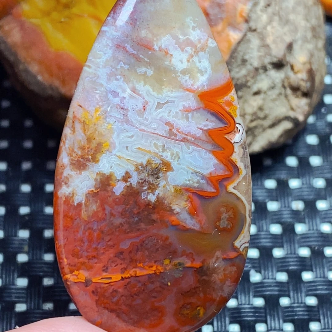 未镶嵌吊坠(不含链)玛瑙/玉髓天*