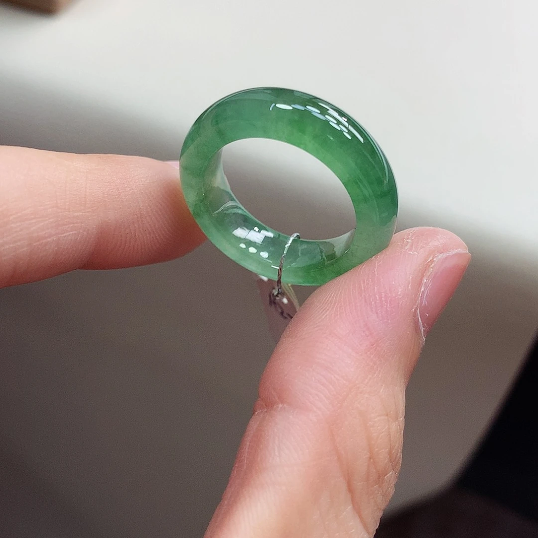 翡翠戒指未镶嵌15号