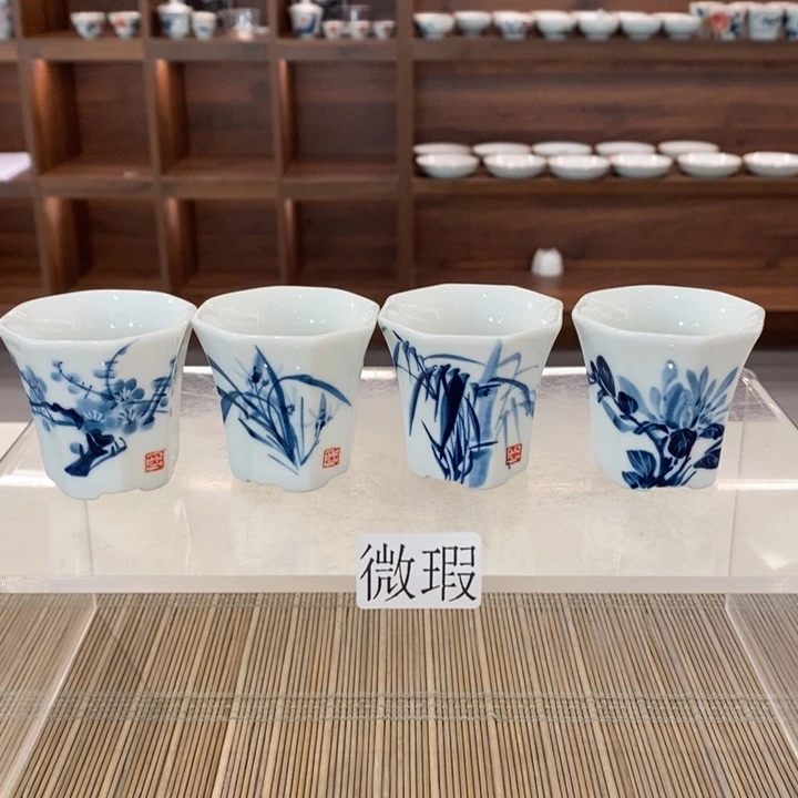 釉下老陶泥手工绘制