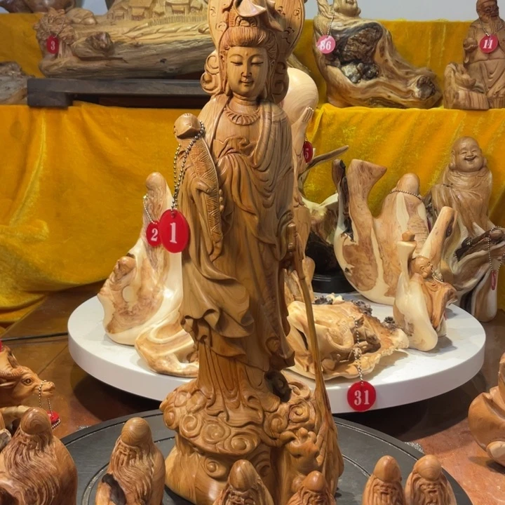 柏木（崖柏）蓝*崖柏  观音