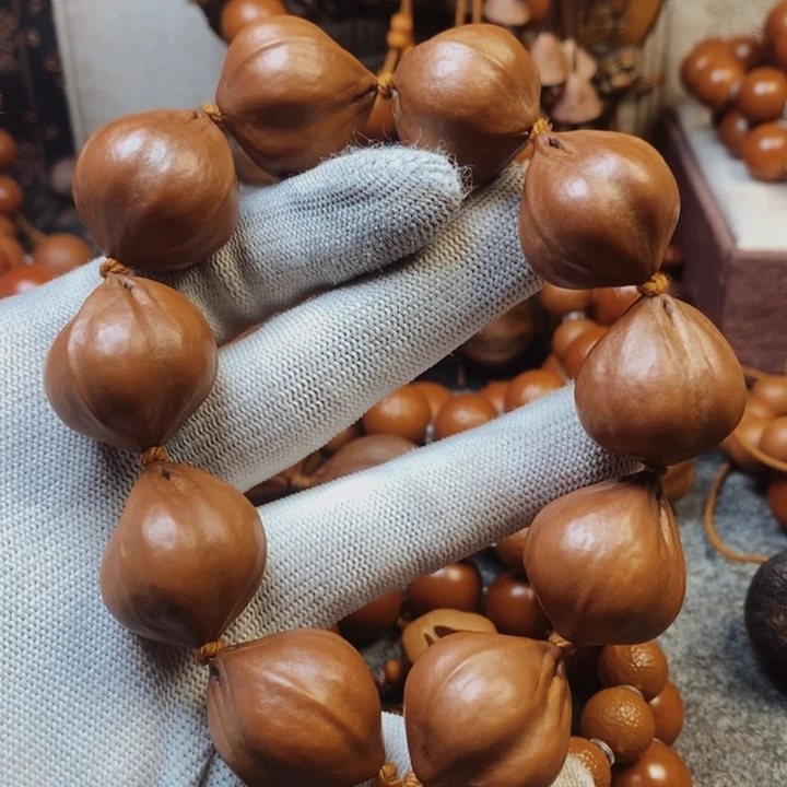 橄榄核手串/手链2.3蒜头