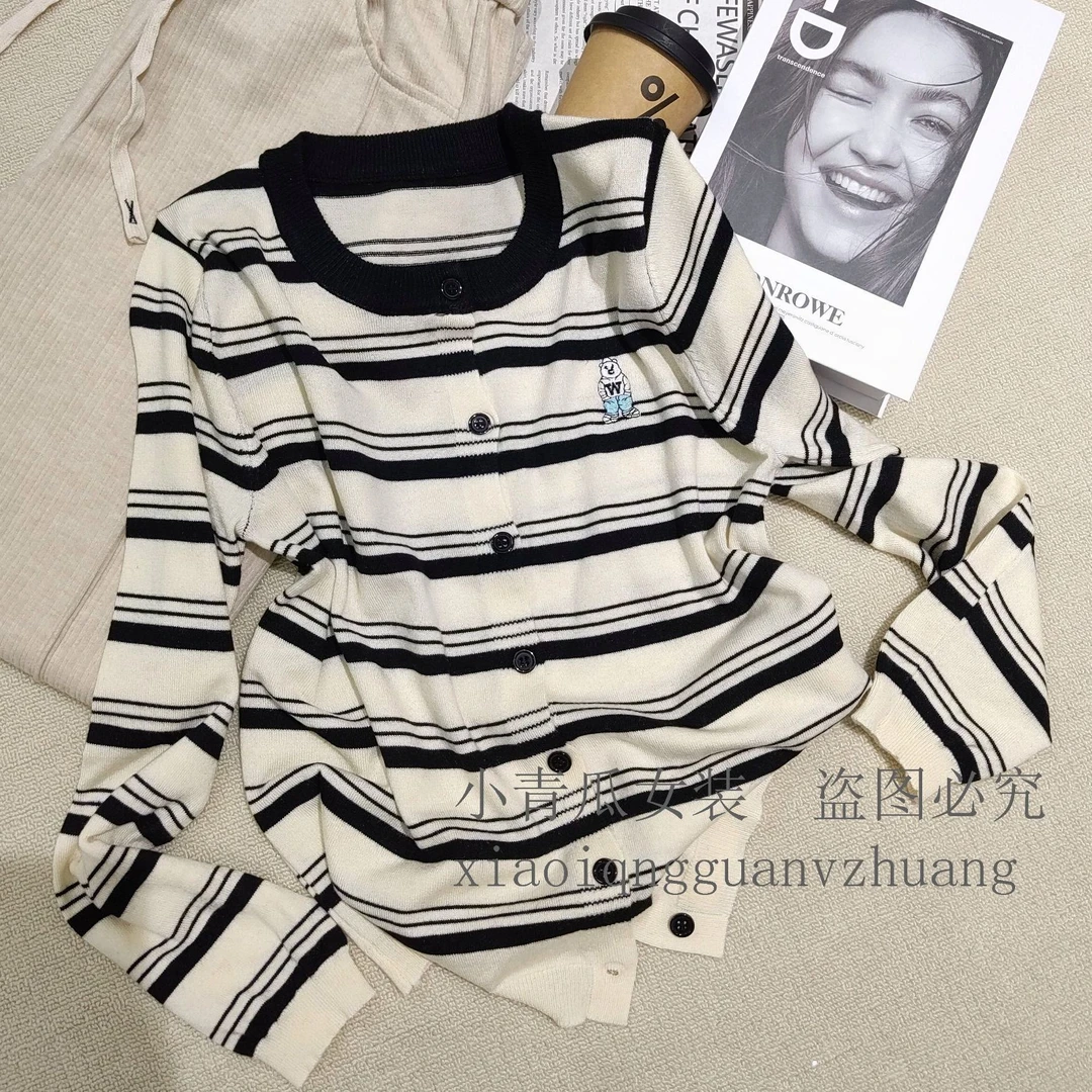 小清瓜女装严选百搭显瘦时尚休闲宽松气质长袖简约春季YHA35161#