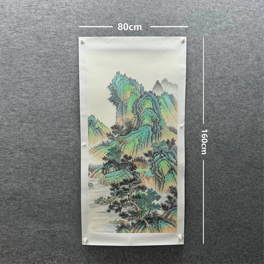 【山水画】雷百寿80*160cm手绘礼盒作品（33）