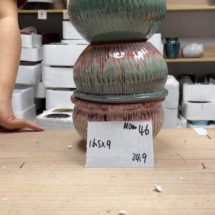 紫砂花盆多肉花盆微瑕46