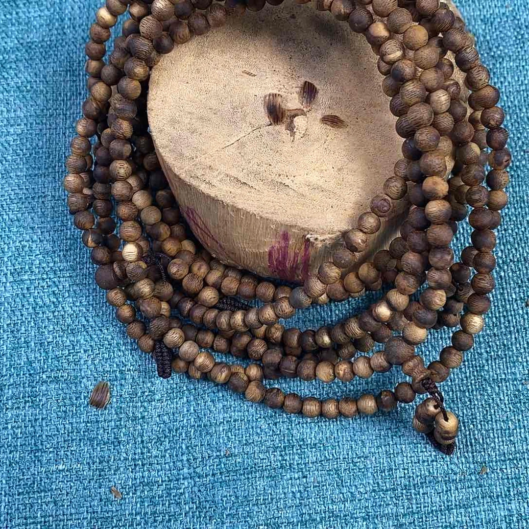 手串沉香棋楠沉香108颗06多圈