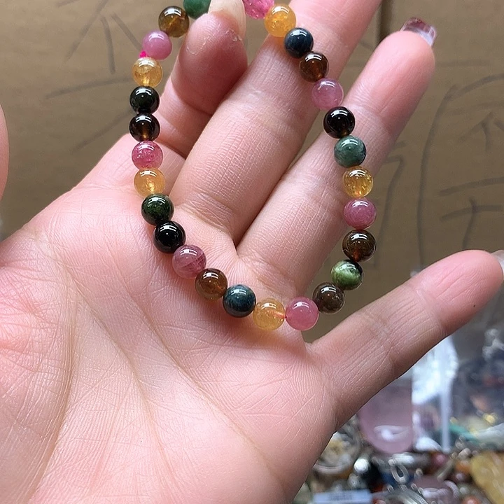 水晶水晶手链未镶嵌木*南
